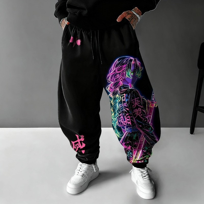 Winter Clothing Japan - Demon Slayer Animation New Men's and