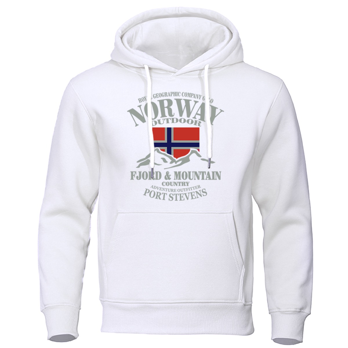Winter Clothing Norway - NORWAY Printed Fashion High Quality Hoodies
