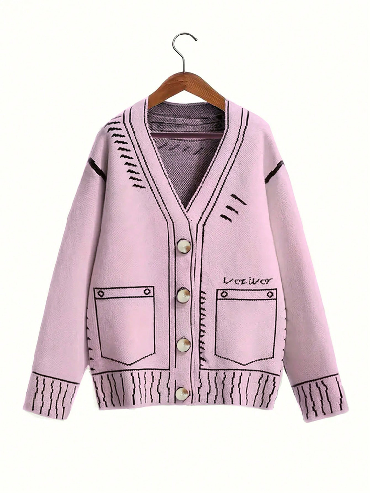 Winter Clothing Stores - plus Size Women's Button-Up Cardigan Autumn