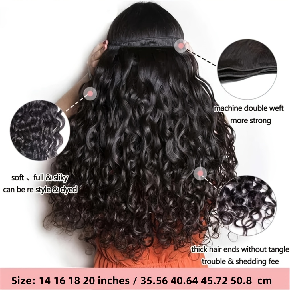 Curly Human Hair Bundles Human - Winter Clothing Bundle recension och pris