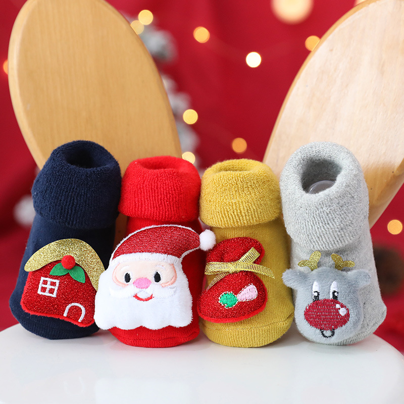 Cute Baby Christmas Socks Wint - Winter Clothing Activities For Toddlers recension och pris