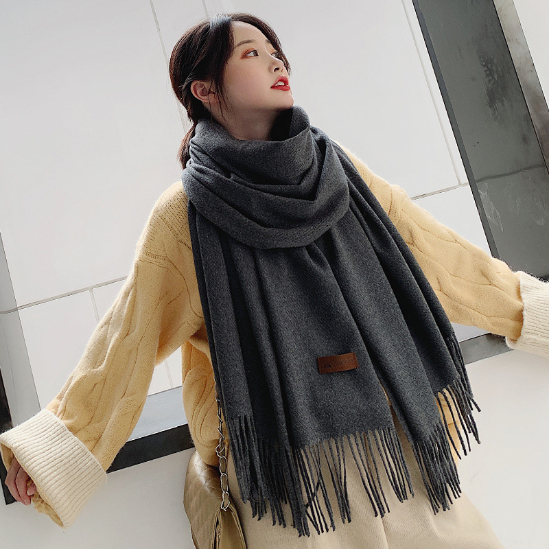 VISROVER New 20 Colors Woman W - Cashmere Scarf Wrap recension och pris