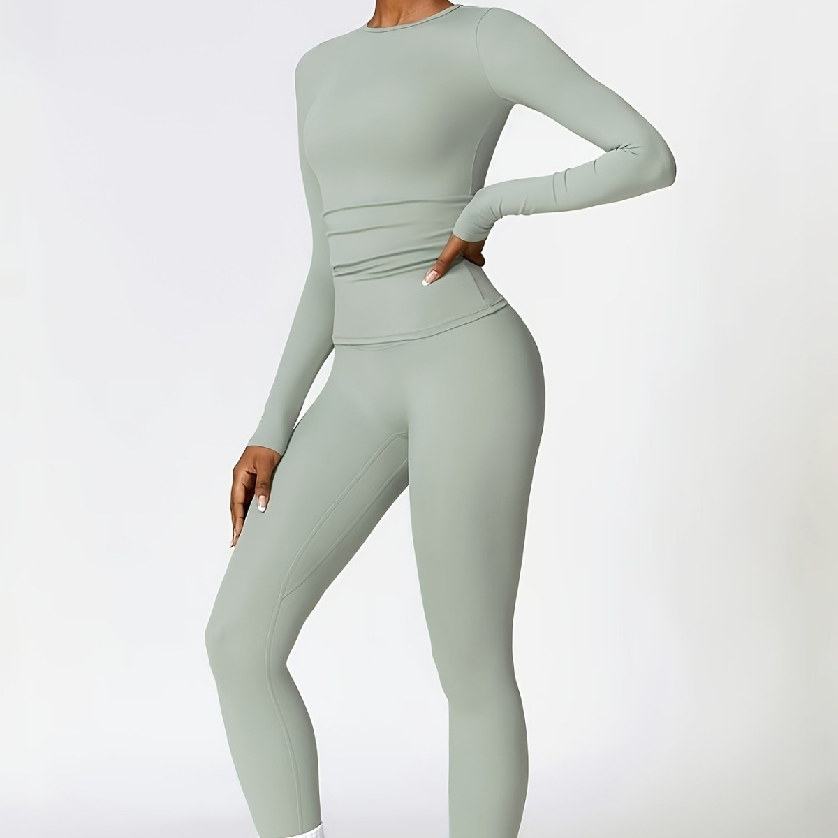 Tight-fitting yoga suit slim l - Winter Clothing Women'S recension och pris