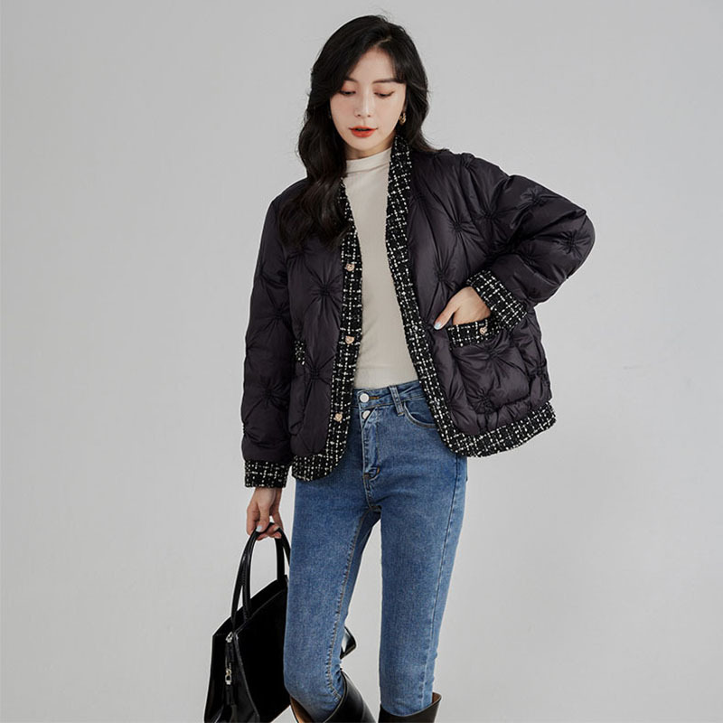 Autumn Winter Down Jacket V-Ne - Winter Clothing Trends For Women recension och pris