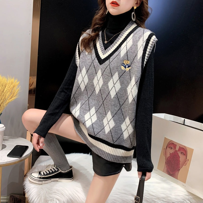 Red Knit Vests for Women Sleev - Winter Clothing Trends For Women recension och pris