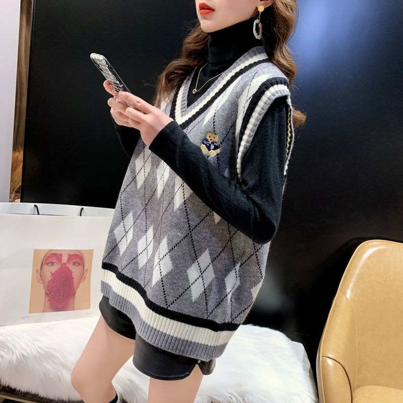 Red Knit Vests for Women Sleev - Winter Clothing Trends For Women recension och pris