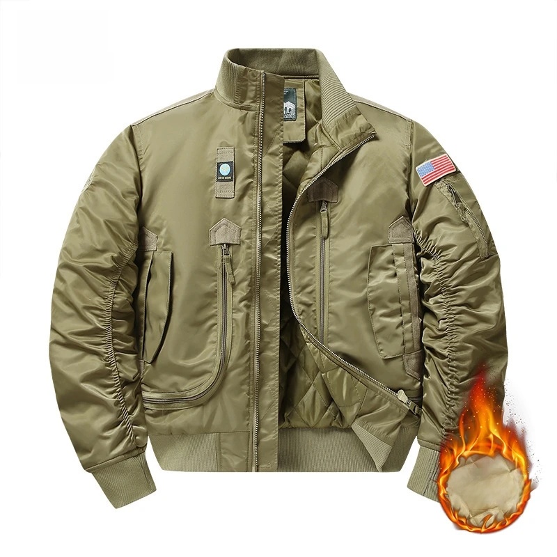 Winter MA1 Men's Bomber Jacket - Winter Clothing Taiwan recension och pris