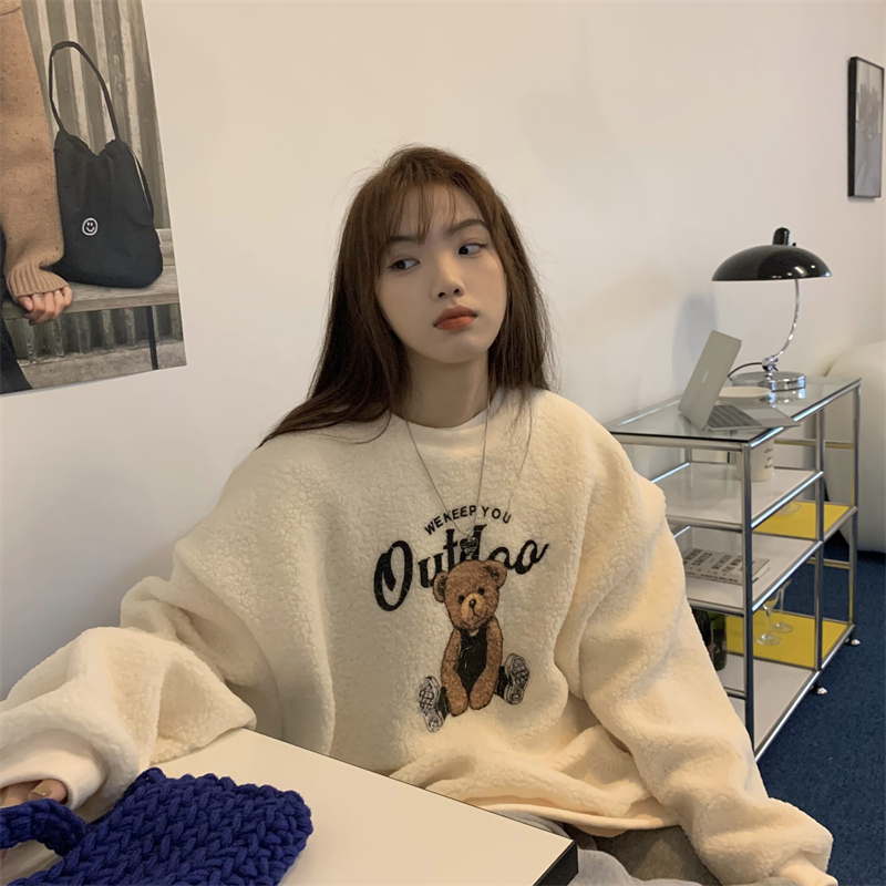Affordable Warm Lamb Fur Sweat - Winter Clothing Affordable recension och pris