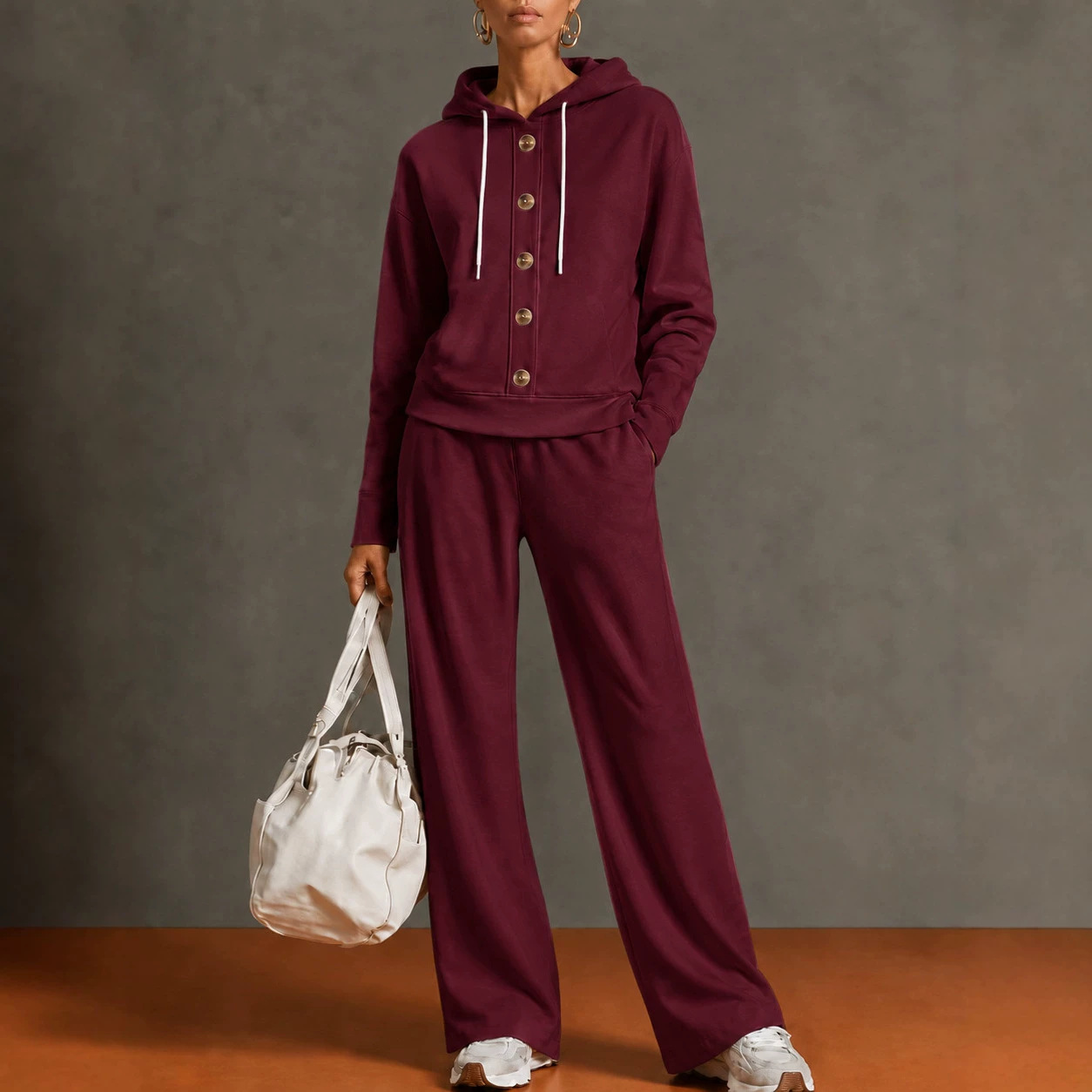 Fall and winter solid color ho - Winter Clothing Affordable recension och pris