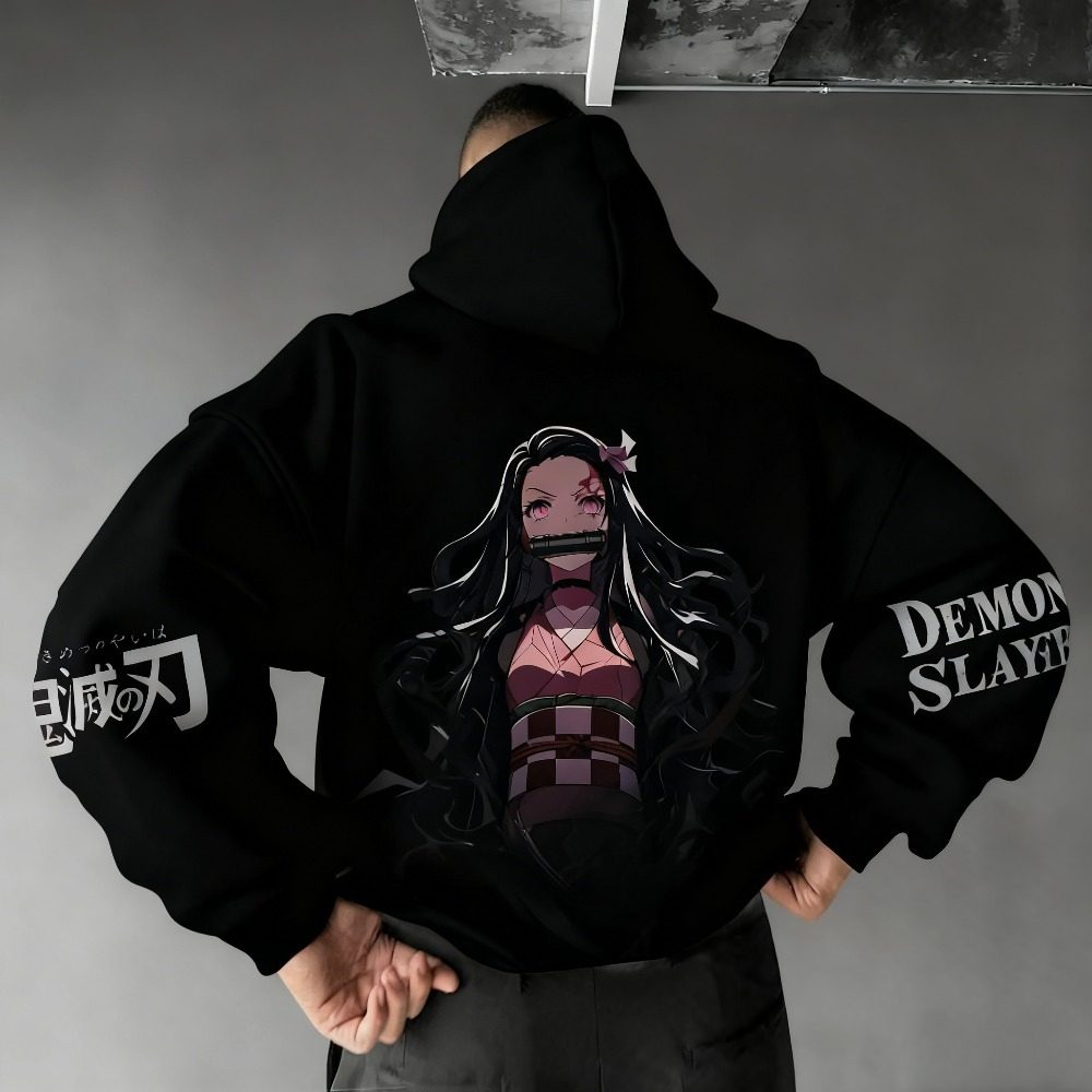 Demon Slayer Men's Hoodie Swea - Winter Clothing Japan recension och pris