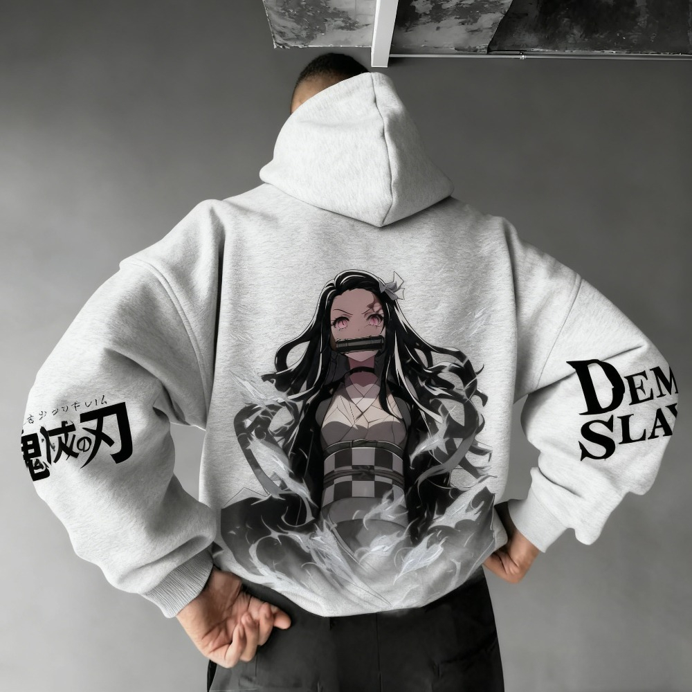 Demon Slayer Men's Hoodie Swea - Winter Clothing Japan recension och pris