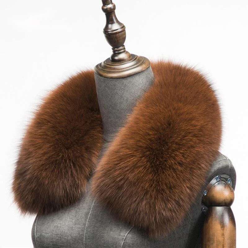 Winter Natural Fox Fur Scarf S - Winter Clothing Design recension och pris