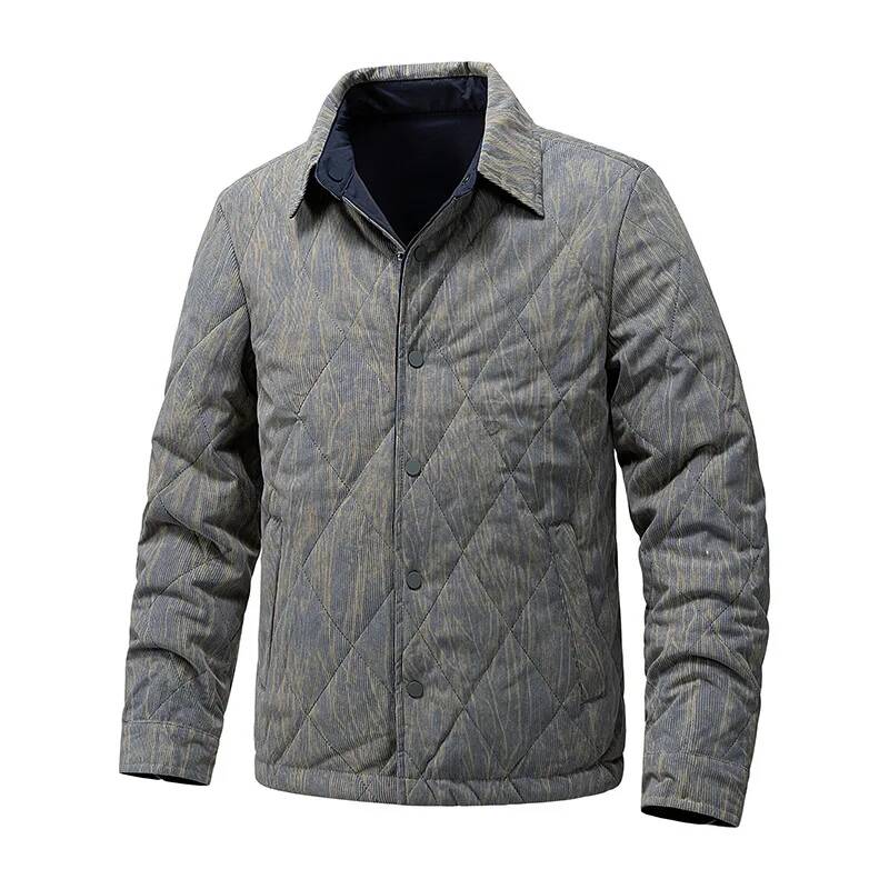 Men's Large-Sized Retro Jacket - Winter Clothing Taiwan recension och pris