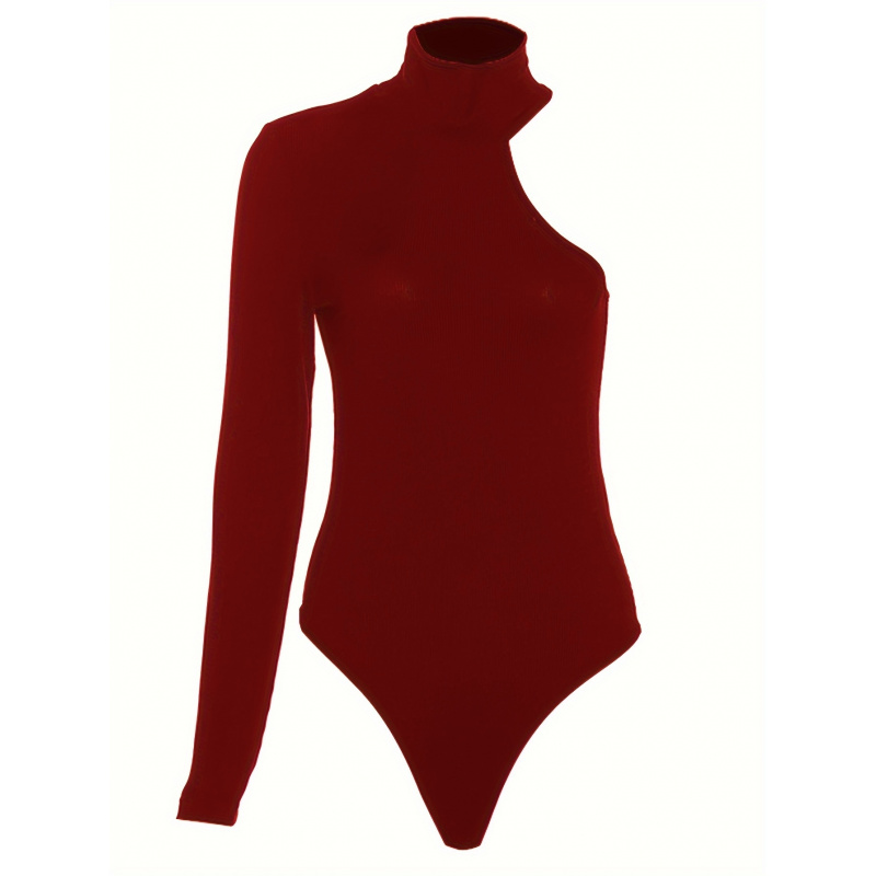 Solid Asymmetric One Shoulder  - Winter Clothing Women'S recension och pris