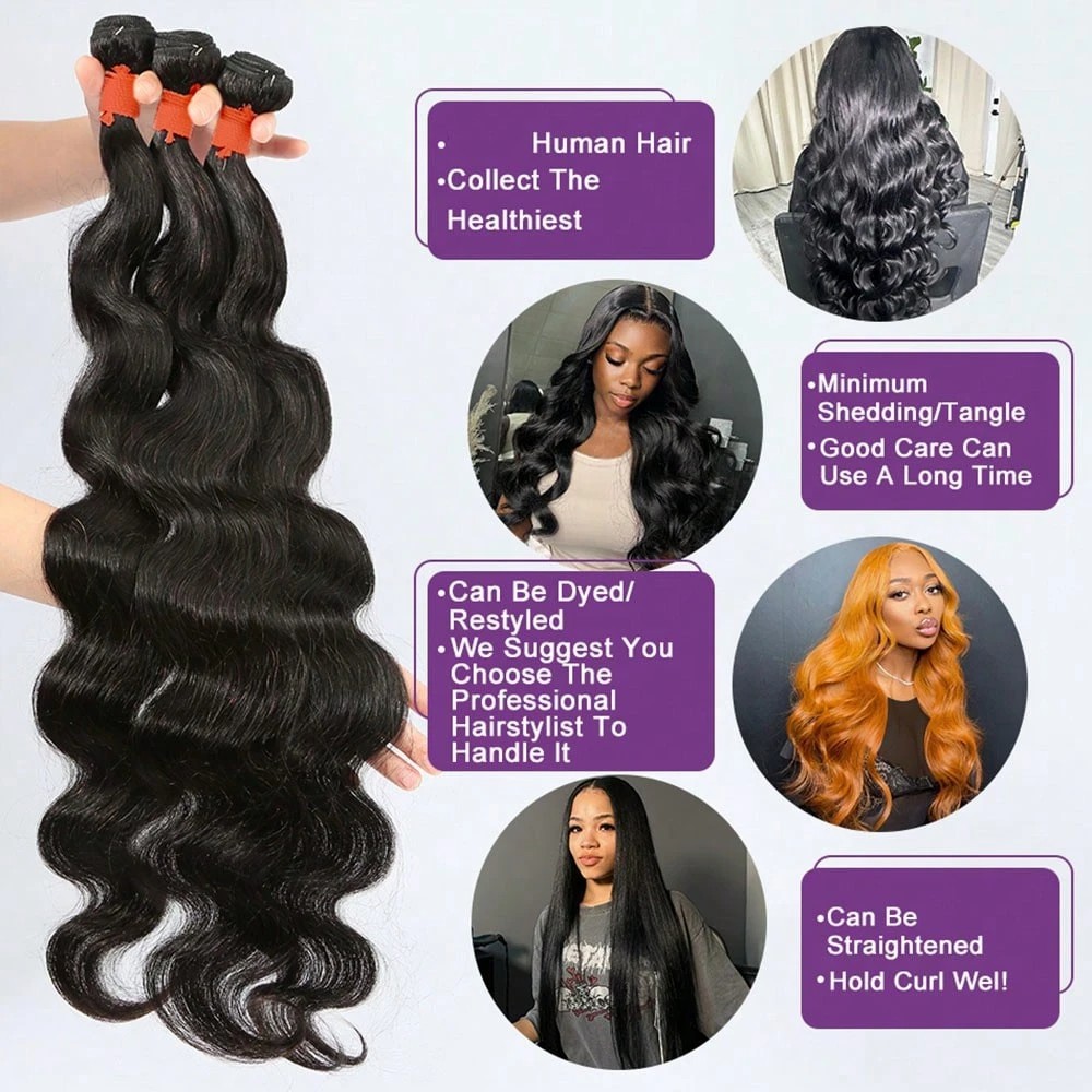 Unprocessed Virgin Brazilian H - Winter Clothing Bundle recension och pris