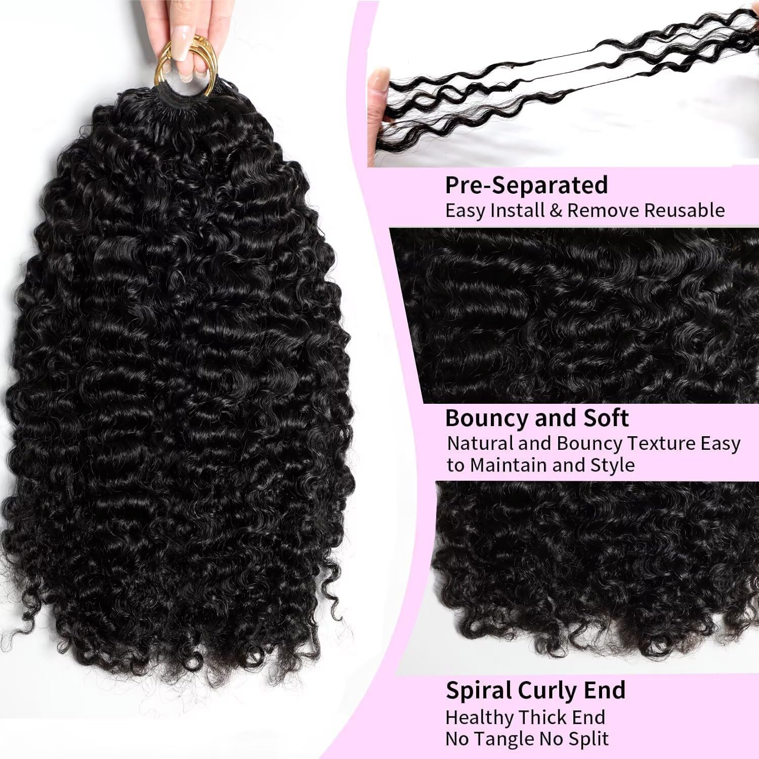 Feather Crochet Human Hair 30  - Winter Clothing Bundle recension och pris