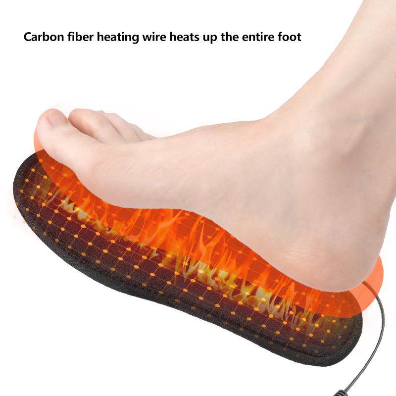 USB Heated Shoe Insoles Electr - Heated Insole Rechargeable recension och pris