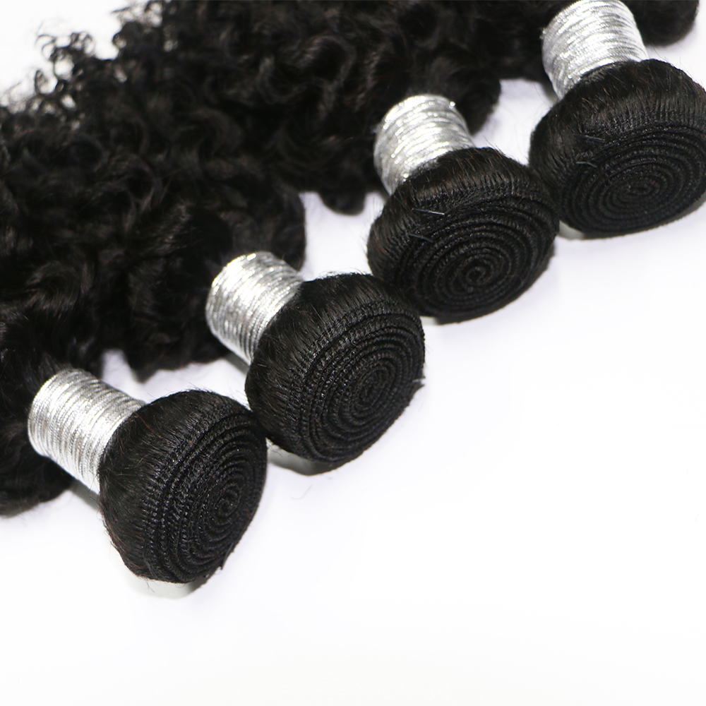 Short Kinky Curly Human Hair B - Winter Clothing Bundle recension och pris