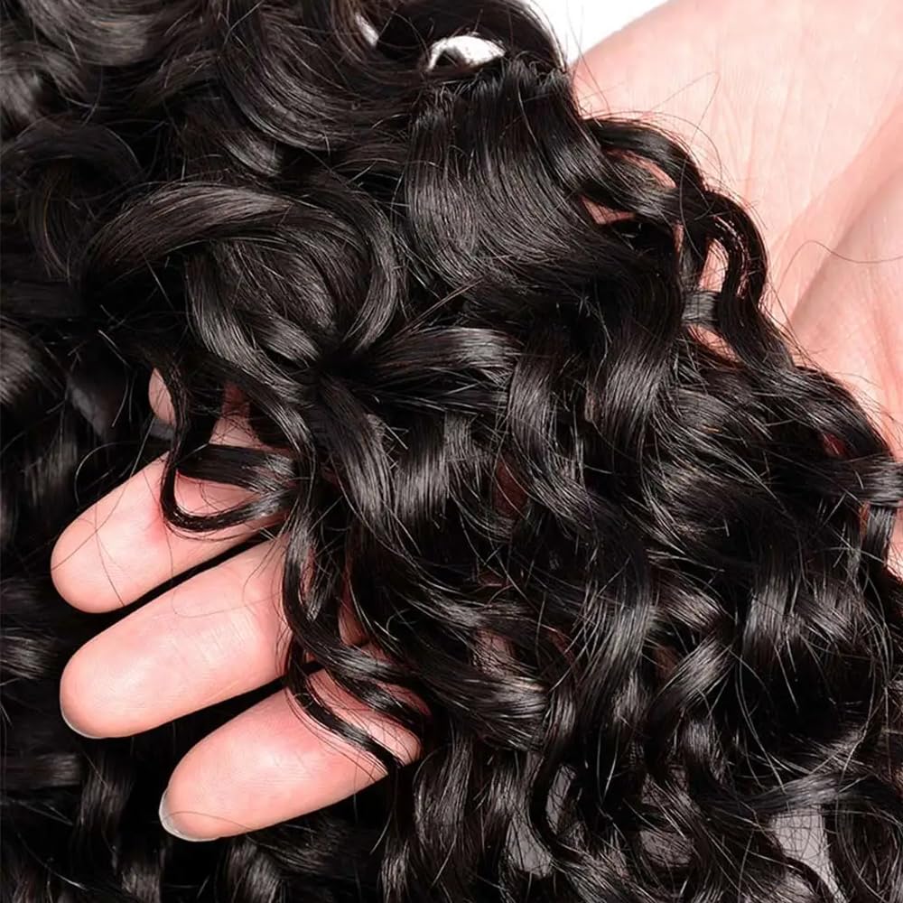Short Kinky Curly Human Hair B - Winter Clothing Bundle recension och pris