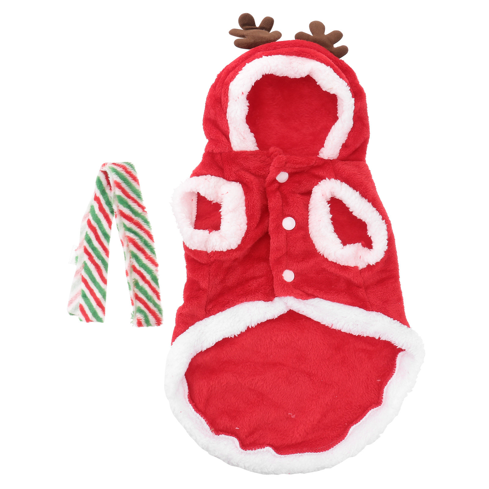 1Set Pet Christmas Clothes Fes - Winter Clothing Activity recension och pris