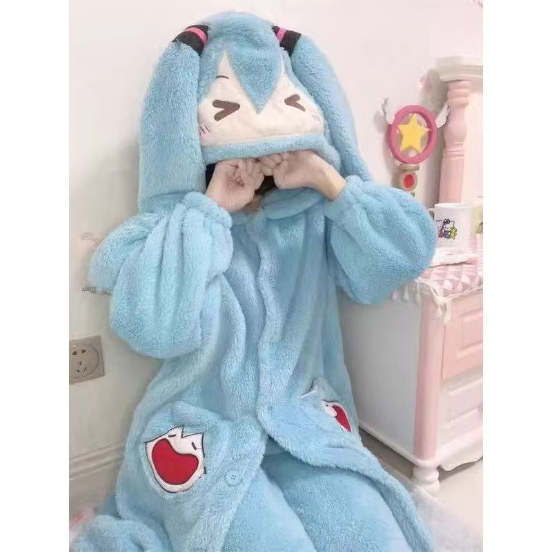 Miku Anime Pajamas Cute Winter - Winter Clothing Japan recension och pris