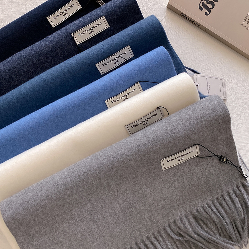 2024 Winter Wool Scarf For Wom - Cashmere Scarf Wrap recension och pris