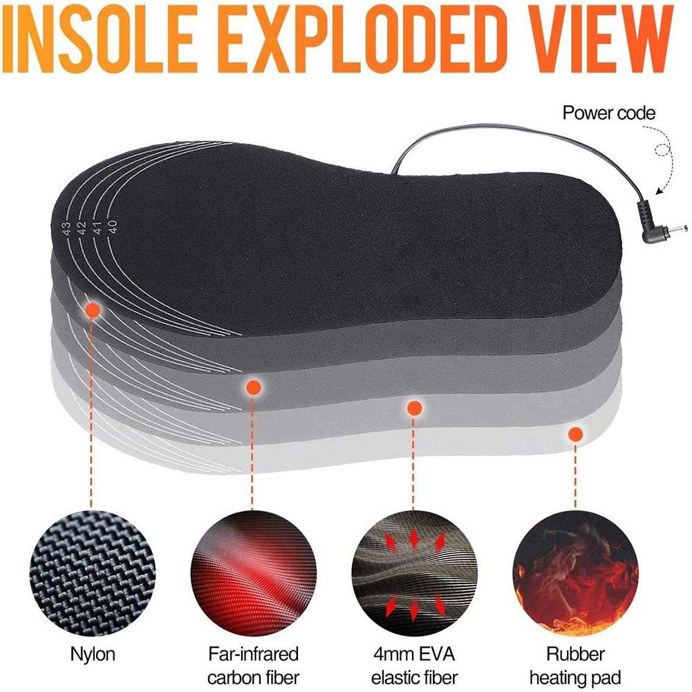 USB Rechargeable Heated Insole - Heated Insole Rechargeable recension och pris