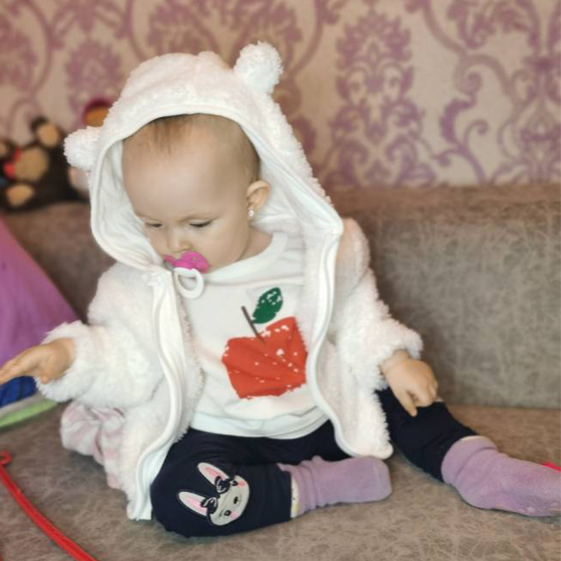 Children Flannel Jacket Autumn - Winter Clothing Activity recension och pris