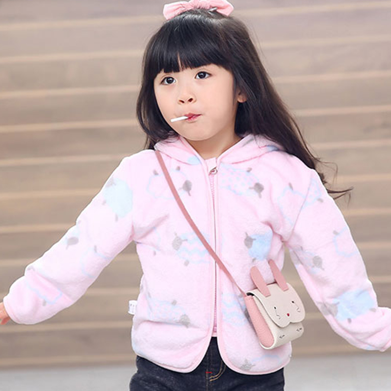 Children Flannel Jacket Autumn - Winter Clothing Activity recension och pris