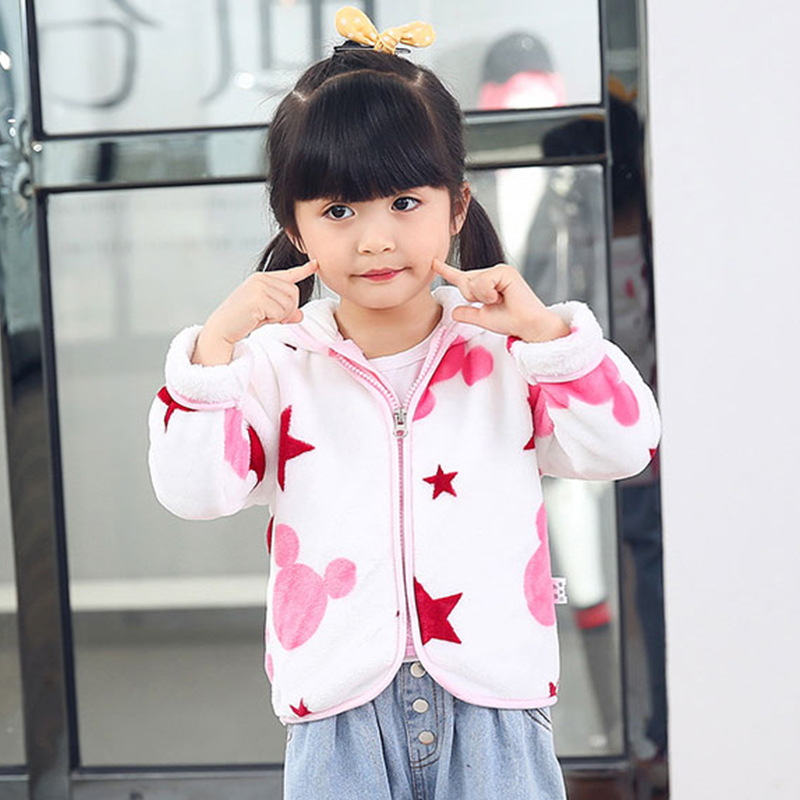 Children Flannel Jacket Autumn - Winter Clothing Activity recension och pris