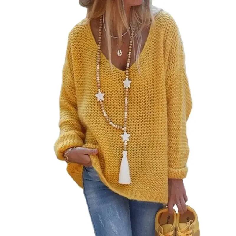 2026 New Women's Knitted V-Nec - Winter Clothing Taiwan recension och pris