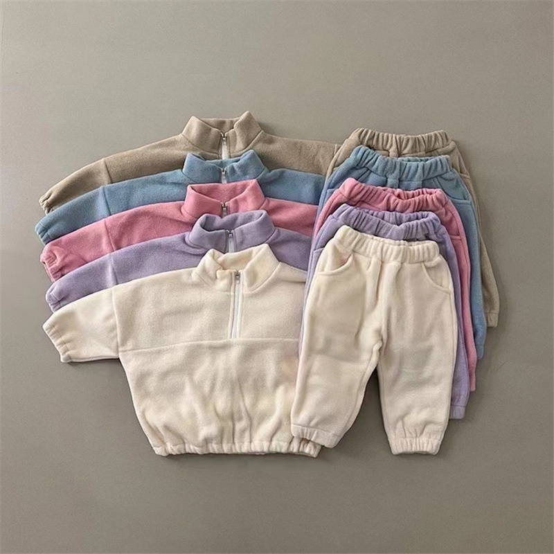 Kids Fleece Warm Set Winter Pl - Winter Clothing Activity recension och pris