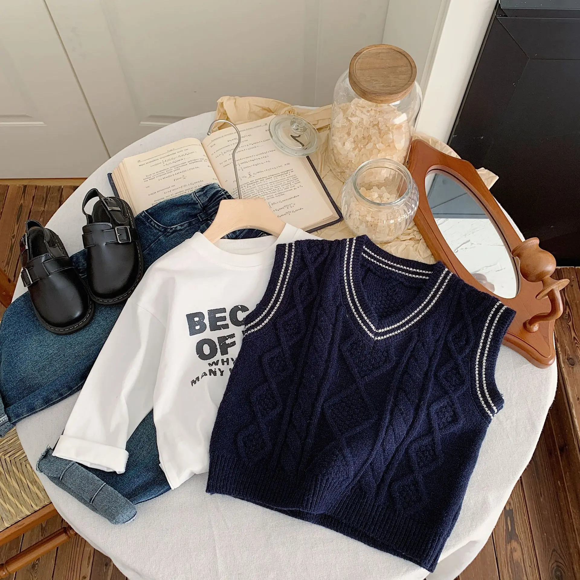 Children's Vest Autumn Baby Ki - Winter Clothing Activity recension och pris